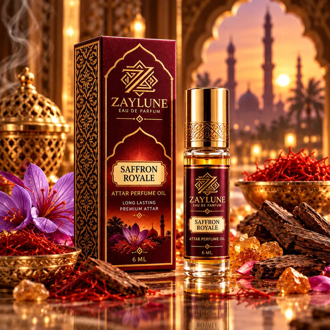 Saffron Royale